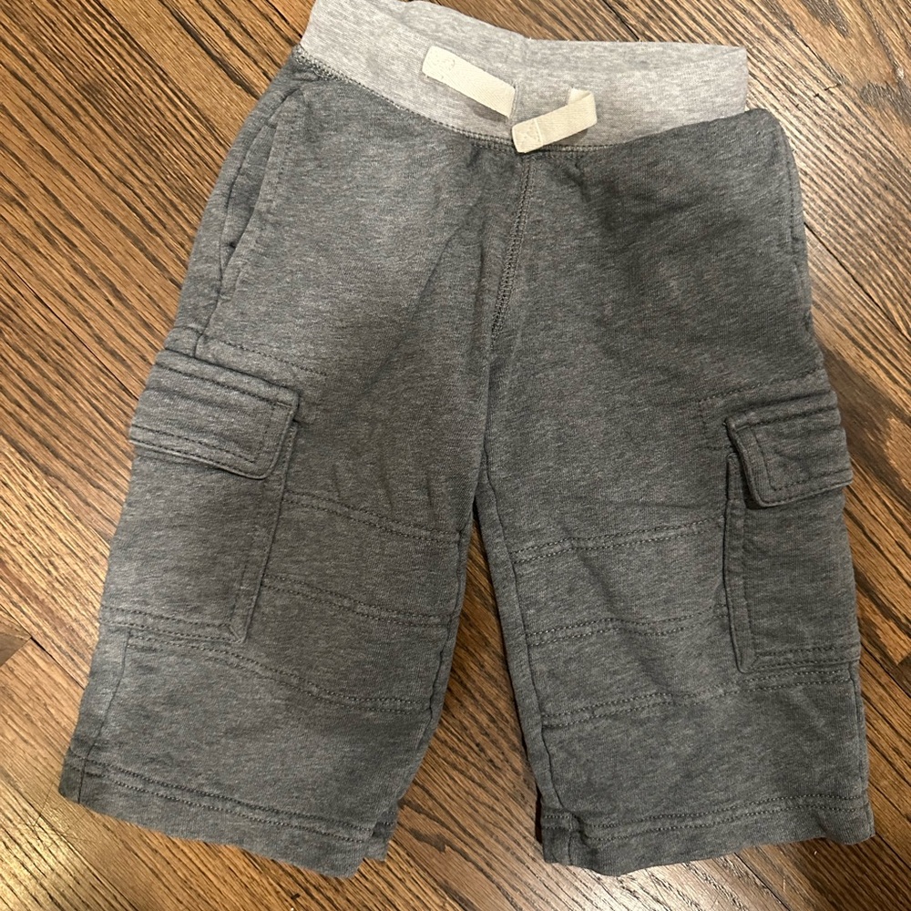 Hanna Andersson Gray Joggers | Organic Cotton Toddler Pants  | Sz 18-24M  (80)